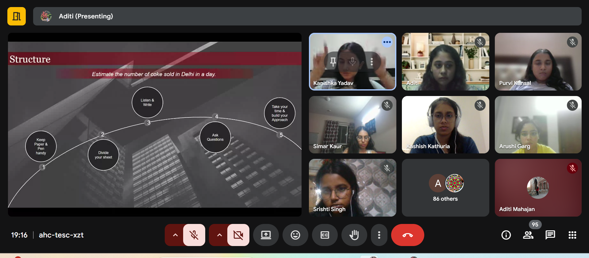 Session On Guesstimates